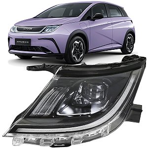 Farol Dianteiro Esquerdo Byd Dolphin 2023 2024