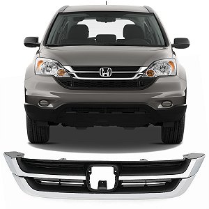Grade Superior Com Cromado Crv 2010 2011