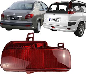 Lanterna Peugeot 207 Sedan SW Refletor Traseiro Direito