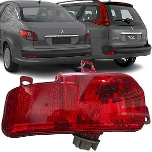 Lanterna Refletor Traseiro Esquerdo Peugeot 207 Sedan SW