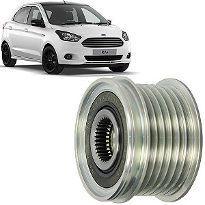 Polia Ka 1.0 3cc Alternador Roda Livre  2014 á 2023