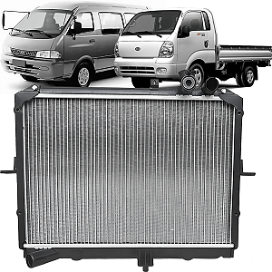 Radiador Agua Besta Gs 98 a 2004 2.7 Bongo 05 ate 11 K 2700