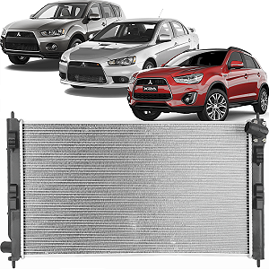 Radiador Agua Asx Lancer Outlander 2010 a 2016