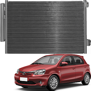 Condensador Ar Condicionado Etios 2012 á 2016
