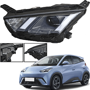 Farol Lado Esquerdo Byd Dolphin Mini 2024 2025