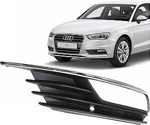 Grade Moldura Farol Milha Esquerdo Audi A3 Sedan 2014 2015 2016