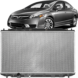 RADIADOR ÁGUA NEW CIVIC Aut Manual 2007 2008 2009 2010 2011