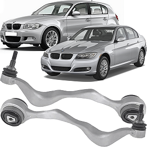 Par Braço Curvo Dianteiro Bmw 118i 120i 318i 320i N46 2006 á 2012 X1 2009 a 2015