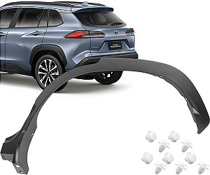 Friso Moldura Alargador Lateral Paralama Traseiro Esquerdo Corolla Cross 2021 a 2024