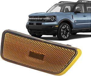 Refletor Lanterna Luz Direita Parachoque Dianteiro Bronco Sport 2022 a 2025