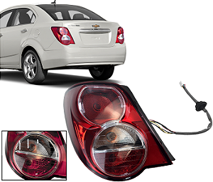 Lanterna Traseira Esquerda Sonic Sedan 2012 2013 2014