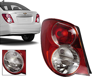 Lanterna Traseira Esquerda Sonic Sedan 2012 2013 2014