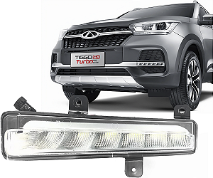 Farol Milha Led Drl Esquerdo Tiggo 5x 2019 a 2022