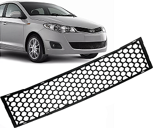 Grade Tela Inferior Central Parachoque Dianteiro Celer Hatch Sedan 2013 a 2015