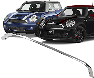 Friso Cromado Superior Parachoque Capo Mini Cooper R55 R56 R57 R58 R59 2009 a 2015