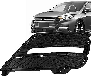 Grade Moldura Friso Esquerdo Milha Chery Arrizo 6 2021 2022 2023