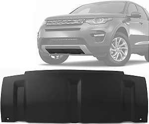 Moldura Spoiler Acabamento Parachoque Dianteiro Discovery Sport 2015 a 2019 Preto