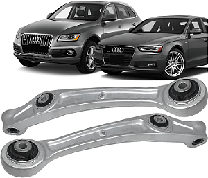 Par Braço Reto Inferior Suspensão Audi A4 A5 A6 Q5 2008 a 2016