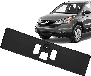 Suporte Moldura Placa Parachoque Dianteiro Crv 2007 a 2011