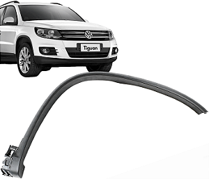Moldura Friso Alargador Aplique Paralama Dianteiro Direito Tiguan R-Line 2009 a 2016