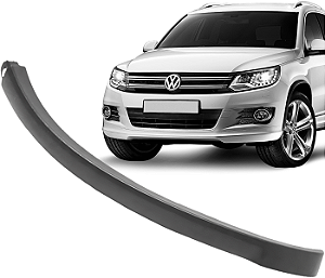 Moldura Tiguan Aplique Esquerdo Parachoque Dianteiro 2009 a 2016