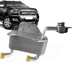 Resfriador Ranger 2.2 2.5 3.2 Trocador Calor Radiador Cambio 2013 a 2020