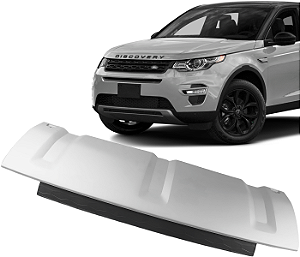 Moldura  Discovery Sport Spoiler Acabamento Parachoque Dianteiro 2015 a 2019 Prata