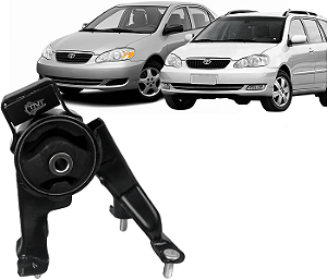 Coxim Suporte Traseiro Motor Corolla e Fielder 2003 a 2008 Automatico
