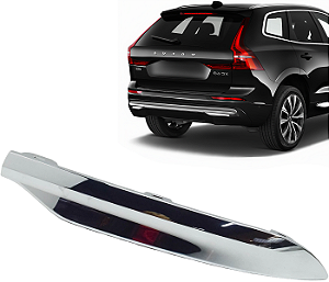 Friso Aplique Direito Cromado Parachoque Traseiro Xc60 2022 a 2024