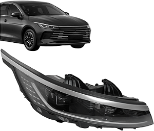 Farol Lado Direito Byd King 2025 2026