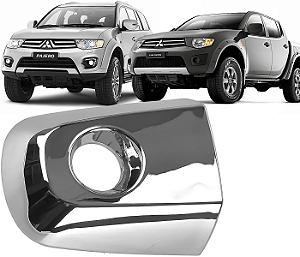 Tampa Externa Cobertura Maçaneta Porta Motorista L200 Triton Pajero Dakar 2007 a 2017