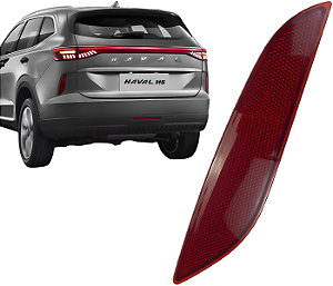 Refletor Olho Gato Esquerdo Parachoque Traseiro Haval H6 2023 a 2025