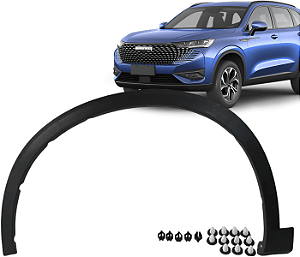 Alargador Friso Moldura Aplique Paralama Esquerdo Haval H6 2023 a 2025e
