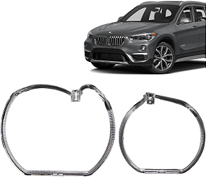 Acrílico Drl Angel Eyes Farol Esquerdo Bmw X1 F48 2016 a 2019