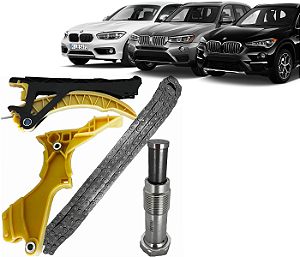 Kit Corrente Comando Distribução 118i 120i 318i 320i X1 X3 Z4 2.0 N46