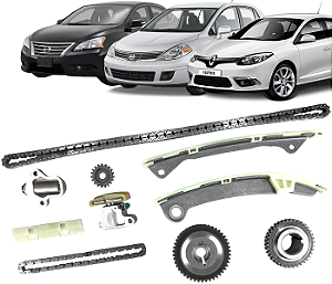 Kit Corrente Comando Distribuição Tiida Livina 1.8 Sentra Fluence 2.0
