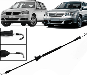 Cabo Abertura Fechadura Porta Dianteira Bora Golf 1999 a 2014
