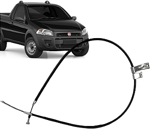 Cabo Freio Mão Traseiro Direito Strada 1997 a 2024