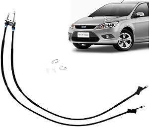 Cabo Freio Mão Traseiro Focus 2009 a 2013 Freio Tambor Sem Abs