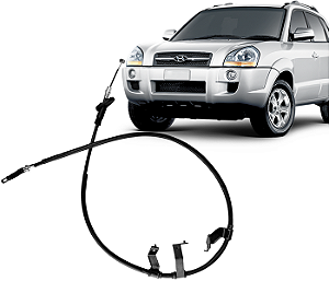 Cabo Freio Mão Traseiro Esquerdo Tucson 2005 a 2014