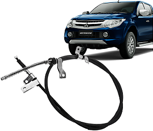 Cabo Freio Mão Traseiro Esquerdo L200 Triton 2017 a 2023