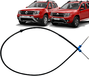 Cabo Freio Mão Traseiro Duster Oroch 2016 a 2023 Freio a Tambor