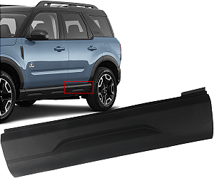 Friso Aplique Inferior Porta Traseira Esquerda Bronco Sport 2022 a 2025