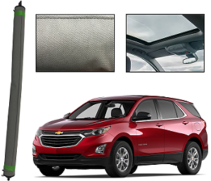 Cortina Persiana Teto Solar Equinox 2018 a 2023 Cinza