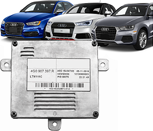 Módulo Reator Farol Xenon Audi A1 A3 A4 A5 A6 Q3 Q5 2015 a 2017