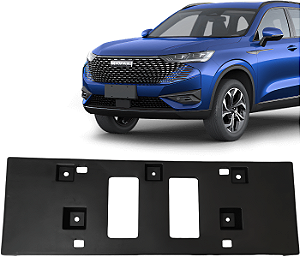 Suporte Placa Parachoque Dianteiro Haval H6 2023 a 2025