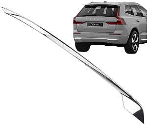 Friso Aplique Cromado Direito Parachoque Traseiro Xc60 Inscription 2018 a 2021