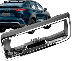 Moldura Acabamento Cromado Direito Escape Parachoque Traseiro Haval H6 Gt 2023 a 2026