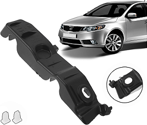 Guia Suporte Esquerdo Parachoque Dianteiro Cerato 2009 a 2013