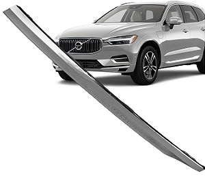 Friso Aplique Spoiler Esquerdo Cromado Parachoque Dianteiro Xc60 2022 a 2024